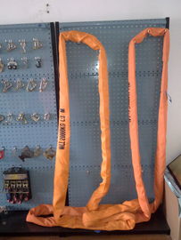 comprar NARANJA redonda sin fin resistente del poliéster EN1492-2 de la honda 20T suavemente online manufacture