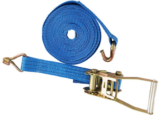 comprar Correas de amarre con trinquete y ganchos, resistentes al desgaste, color azul online manufacture
