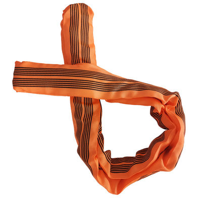 comprar Sling de elevación redonda de poliéster sin fin WLL 10T EN1492-2 longitud personalizada online manufacture