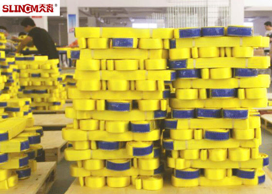 comprar ASMEB30.9 Amarillo 2 pulgadas de banda plana Sling de alta tenacidad para cargas pesadas online manufacture