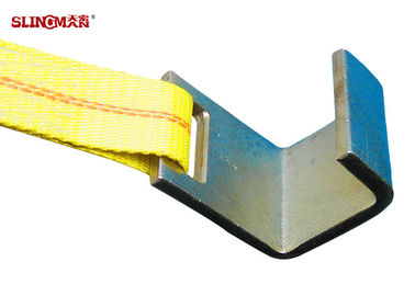 comprar Las correas resistentes amarillas del lazo, camión atan correas del trinquete con la hebilla del envase online manufacture