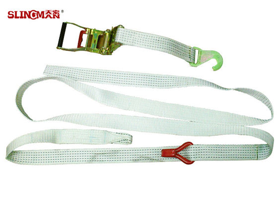 comprar 50 mm de poliéster para remolque de automóviles, correas de sujeción LC2500 DN EN12195-2 para la fijación de embarcaciones online manufacture
