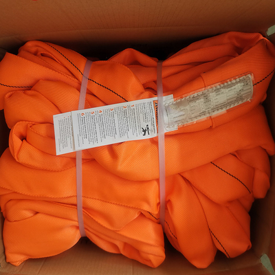 comprar Vertical resistente de la honda redonda sin fin del poliéster 26000 libras con la escritura tejida online manufacture