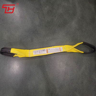 comprar 9800 #/pulgada 2Ply Black Edge tratados en ambos lados de poliéster web sling Twisted Eyes fácil de usar online manufacture